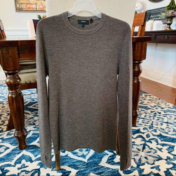 Theory Martene C Hobbes Wool Sweater - Picture 6 of 9